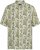 North Latitude 61310 Chemise en Viscose Imprimé Intégral Vert Olive - Chemises - Chemises Grandes Tailles Hommes