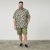 North Latitude 61357 Chemise en Viscose Imprimé Intégral Noir - Chemises - Chemises Grandes Tailles Hommes