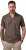 JP1880 Boxy Cuba Short Sleeve Shirt Brown - Chemises - Chemises Grandes Tailles Hommes