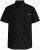 Motley Denim Zagreb Chemise manches courtes Noir - Chemises - Chemises Grandes Tailles Hommes