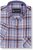 Kam Jeans 6339 Checked Short Sleeve Shirt Blue - Chemises - Chemises Grandes Tailles Hommes