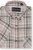 Kam Jeans 6339 Checked Short Sleeve Shirt Beige - Chemises - Chemises Grandes Tailles Hommes