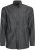 Kam Jeans 6359 All Over Geo Print Shirt Charcoal - Chemises - Chemises Grandes Tailles Hommes