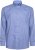 Kam Jeans 6361 All Over Geo Print Long Sleeve Shirt Sky Blue - Chemises - Chemises Grandes Tailles Hommes