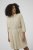Kaffe Curve Milla Short Shirt Dress Chinchilla/Chalk Stripe - Robes mini - 