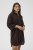 Kaffe Curve Mille Short Shirt Dress Black Coffee Brown - Robes mini - 
