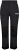 Ulla Popken HYPRAR Multifunctional Durable Inset Trekking Pants Black - Jeans & Pantalons Femme Grandes Tailles – Plus Size - 