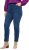 Ulla Popken Splatter Painted Jeans Blue - Jeans & Pantalons Femme Grandes Tailles – Plus Size - 