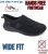 D555 Shelvey Kingsize Open Top Knitted Shoe Black - Baskets et sneakers - 