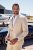JP1880 Kos Linen Blend Jacket Sand - Costumes - Costumes grandes tailles 