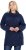 Ulla Popken Space Yarn Oversized Turtleneck Sweater Blue - Sweatshirts & hoodies - 