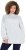 Ulla Popken Graphic Stripe Long Sleeve Turtleneck Sweater Silver Melange - Sweatshirts & hoodies - 