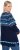 Ulla Popken Norwegian Style Pastel Tone Long Sleeve Sweater Ink Blue - Sweatshirts & hoodies - 
