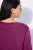 Ulla Popken Soft Fine Knit Pullover V-Neck Sweatshirt Dark Lilac - Sweatshirts & hoodies - Sweats, hoodies et mailles douillets