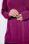 Ulla Popken Soft Fine Knit Pullover V-Neck Sweatshirt Dark Lilac - Sweatshirts & hoodies - Sweats, hoodies et mailles douillets
