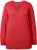 Ulla Popken Casual V-Neck Long Sleeve Sweater Salsa - Sweatshirts & hoodies - 