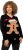 Ulla Popken Gingerbread Man Christmas Sweater Black - Sweatshirts & hoodies - 