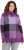 Ulla Popken Grand Check Long Sleeve Sweater Violet - Sweatshirts & hoodies - 