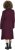 Ulla Popken Long Turtleneck Duster Sweater Plum - Sweatshirts & hoodies - 
