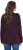 Ulla Popken Contrast Trim Long Sleeve Sweater Dark Ruby - Sweatshirts & hoodies - 