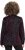 Ulla Popken Leopard Print Scarf Sweater Dark Ruby - Sweatshirts & hoodies - 