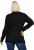 Ulla Popken Whimsical Holiday Sweater Black - Sweatshirts & hoodies - 