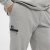 North Latitude Ottoman Sweatpants Mid Grey - Pantalons/shorts de survêtement - Survêtement/jogging grandes tailles