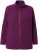 Ulla Popken Modular Fleece Zip Front Jacket Dark Cherry - Sweatshirts & hoodies - 