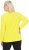 Ulla Popken Modular Fleece Zip Front Jacket Lime - Sweatshirts & hoodies - 
