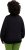 Ulla Popken Gathered Sleeve Oversized Fit Sweatshirt Black - Sweatshirts & hoodies - 