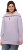 Ulla Popken Long Sleeve Troyer Collar Sweatshirt Pastel Lilac - Sweatshirts & hoodies - 