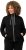 Ulla Popken Contrast Color Zip Up Sweatshirt Black - Sweatshirts & hoodies - 