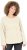 Ulla Popken Embroidered Freedom Rolled Edge Sweatshirt Sand - Sweatshirts & hoodies - 