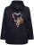 Ulla Popken Sparkling Candy Cane Graphic Sweatshirt Black - Sweatshirts & hoodies - 