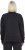 Ulla Popken Quick Drying College Collar Sweatshirt Black - Sweatshirts & hoodies - 