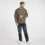 North Latitude Denim Logo Sweatshirt Dusty Olive Green TALL - TALL sweatshirts - Sweatshirts TALL pour hommes grands