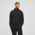 North Latitude Denim Half-Zip Sweatshirt Black TALL - TALL sweatshirts - 