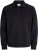 Jack & Jones Bradley Sweatshirt Polo Black - Sweatshirts & hoodies - Sweatshirts/Hoodies grande taille homme