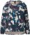 Ulla Popken Horse Print Long Sleeve Sweatshirt Navy - Sweatshirts & hoodies - 