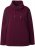 Ulla Popken Chain Fringe Smooth Fleece Sweatshirt Dark Wine Red - Sweatshirts & hoodies - 