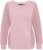 Ulla Popken Mixed Knit Patch Look Sweatshirt Old Pink - Sweatshirts & hoodies - 