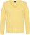 Ulla Popken Shoulder Accent Classic Fit Textured Knit Sweater Lemon Yellow - Sweatshirts & hoodies - 
