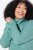 Ulla Popken Asymmetric Zipper Turtleneck Sweater Green - Sweatshirts & hoodies - Sweats, hoodies et mailles douillets