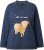 Ulla Popken Let It Snow Sequins Sweatshirt Ink Blue - Sweatshirts & hoodies - 