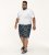 D555 Cleethorpes Hawaii Printed Swimshorts Navy - Maillots de bain - Maillots/Shorts de bain Grande Taille pour Hommes 