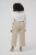Kaffe Curve Pheolo Cropped Pants Feather Grey - Pantalons en tissu - 