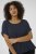 Kaffe Curve Ami Stanley Manches courtes Bleu marine minuit - T-shirts - 
