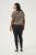 Kaffe Curve Sonna Stanley Top Imprimé léopard - T-shirts - 