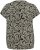 Kaffe Curve Sonna Stanley Top Noir profond/Blanc cassé imprimé - T-shirts - 