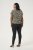 Kaffe Curve Sonna Stanley Top Noir profond/Blanc cassé imprimé - T-shirts - 